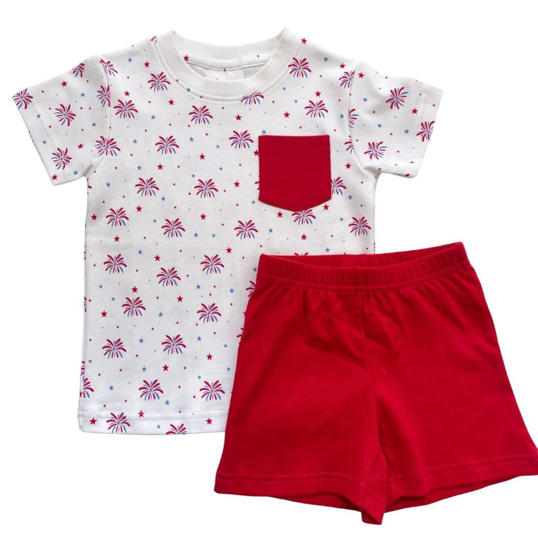Little Firecracker Short Set