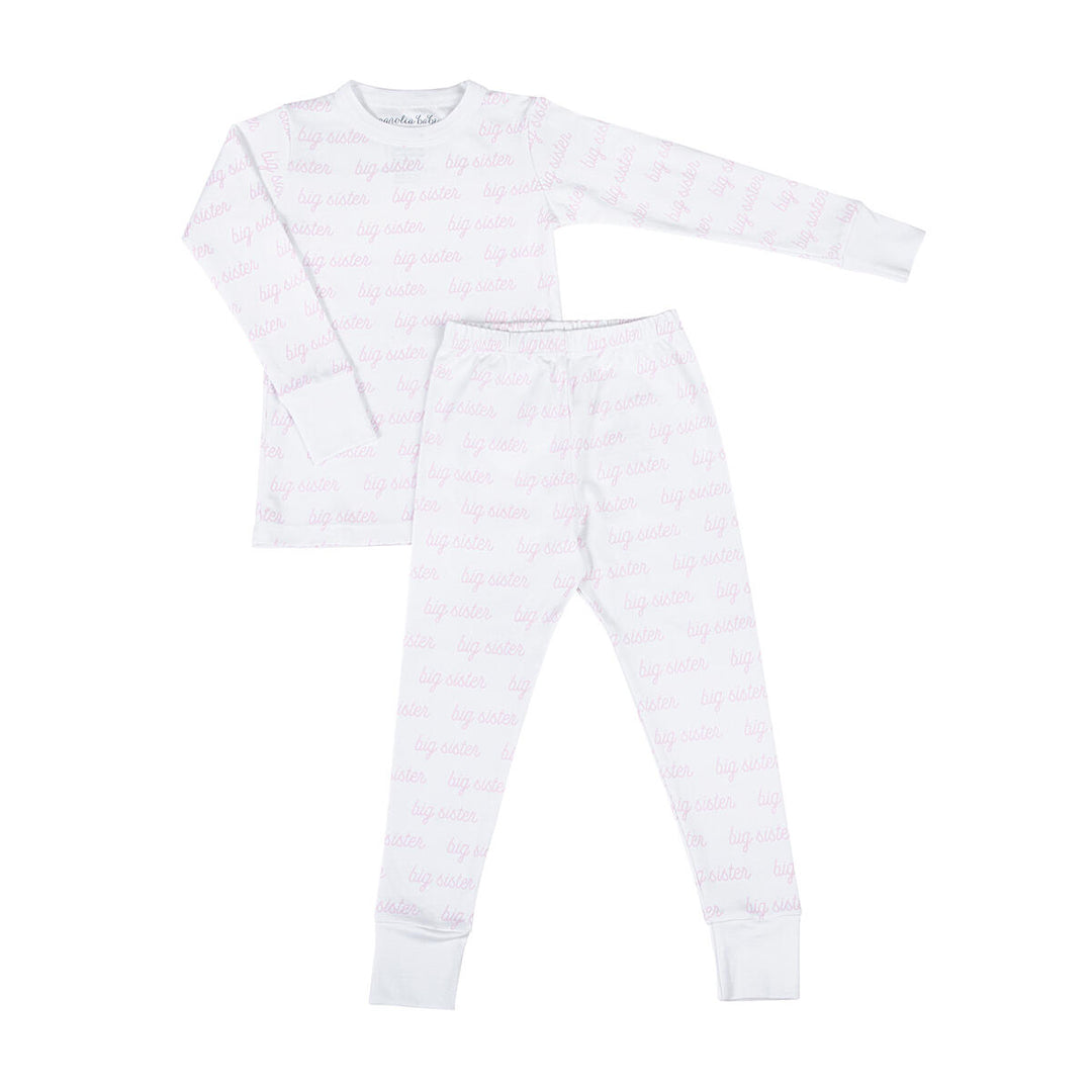 Big Sister Printed PJ LS