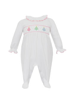 White Christmas Tree Footie