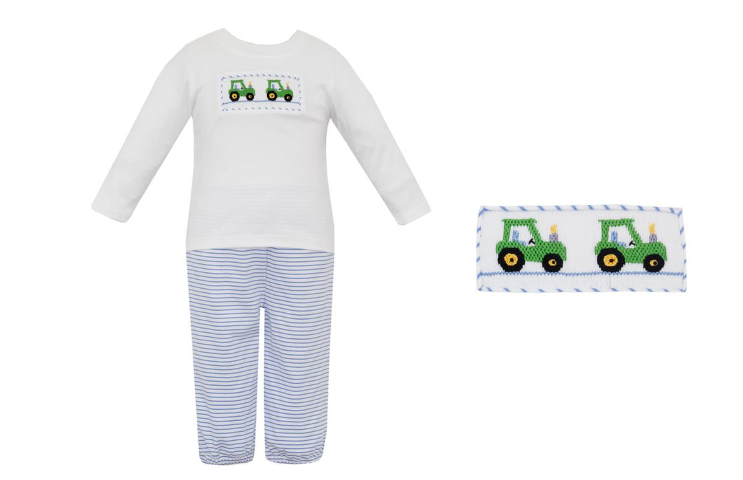 Tractor Knit Boy Pant Set