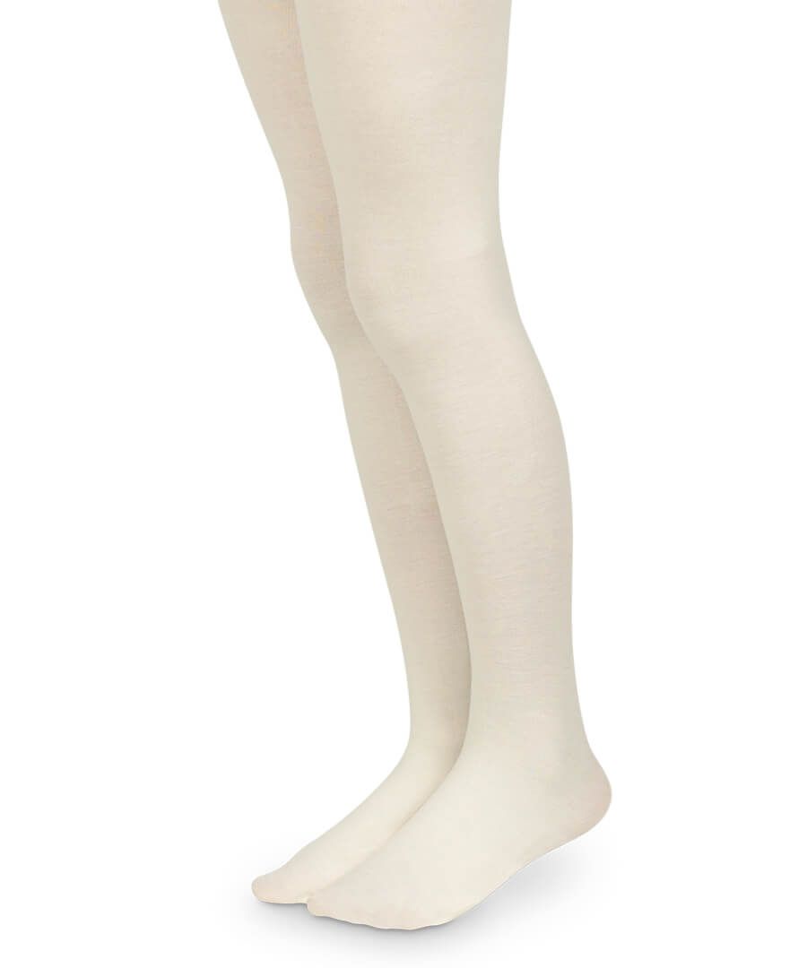 Smooth Microfiber Tights Ivory