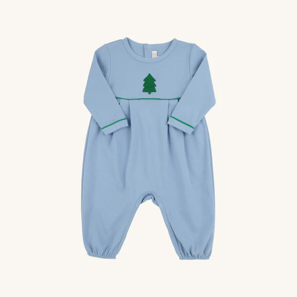 LS Bradford Romper-Barrington Blue Tree
