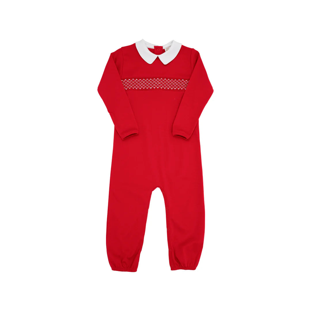 Rigsby Romper-Richmond Red