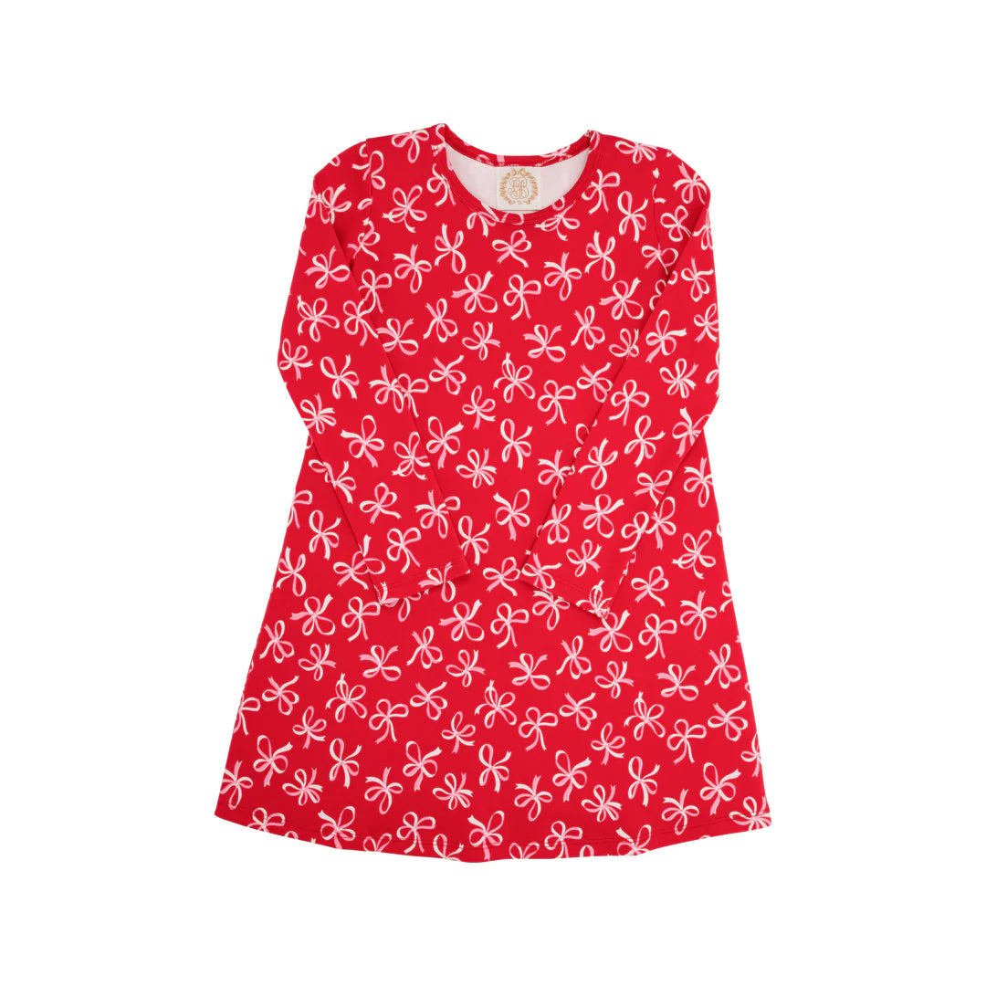LS Polly Play Dress-Bustling Bows