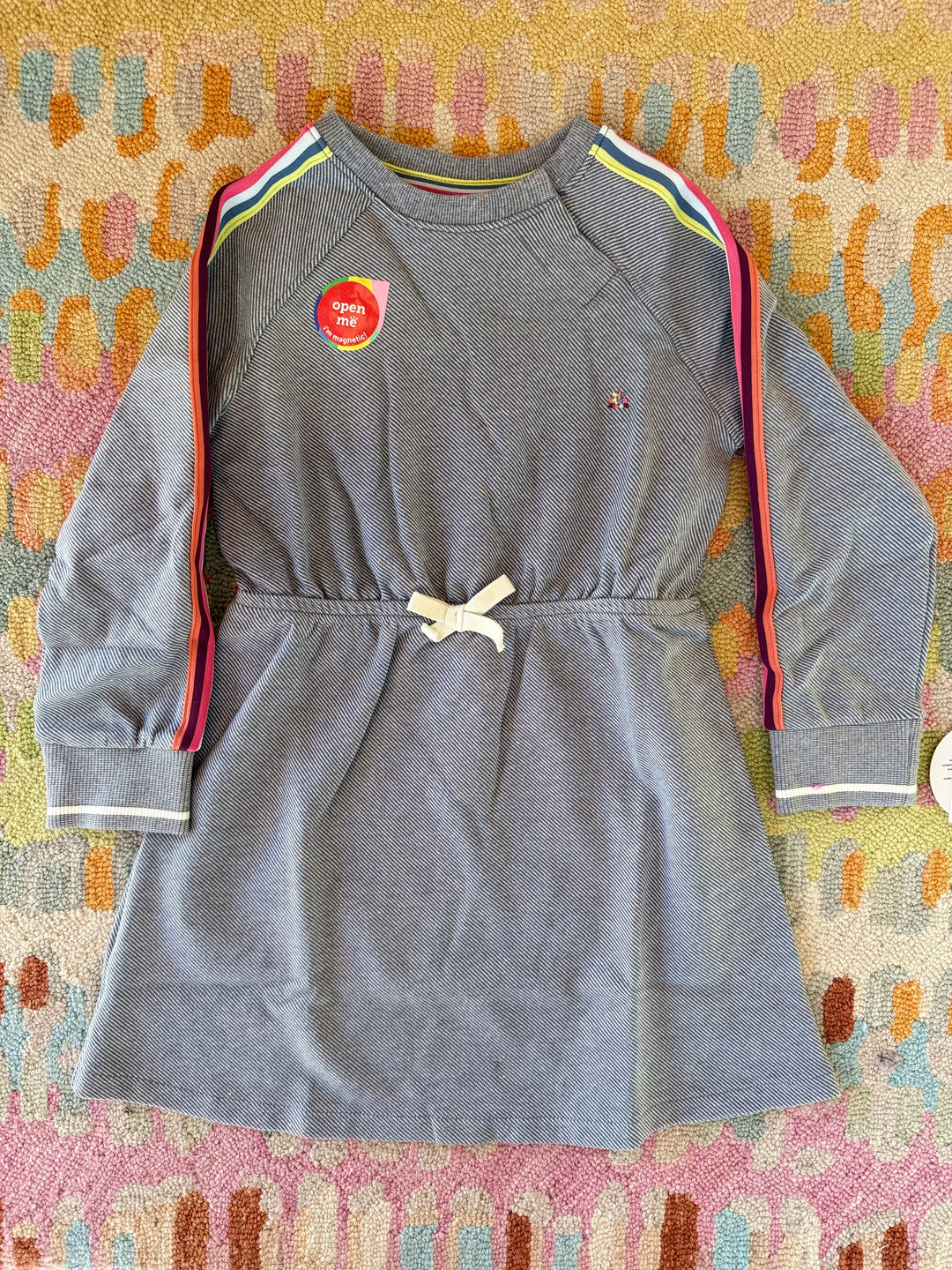 Easy Peasy Sporty Dress-Indigo