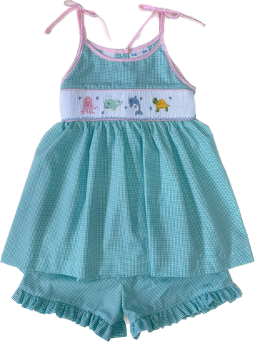Joice Sea Creatures Spaghetti Strap Set
