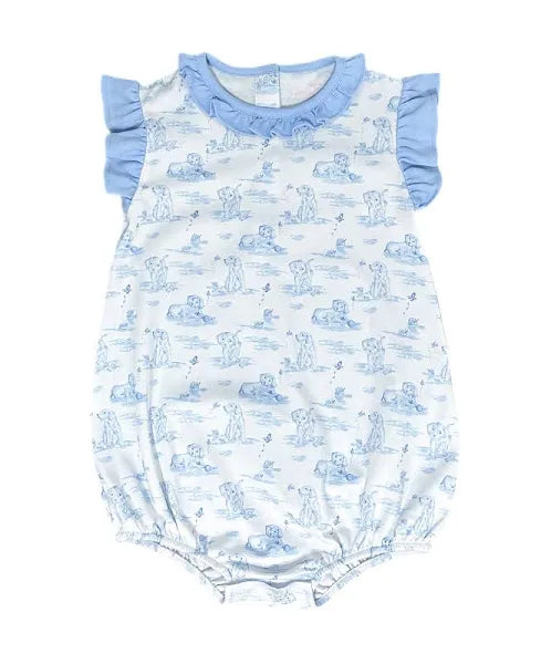 Liza Bubble-Blue Puppy Knit