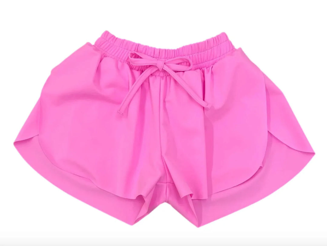 Butterfly Shorts-Cotton Candy Pink