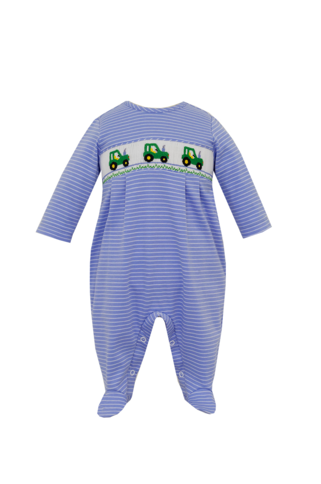 Tractor Stripe Footie
