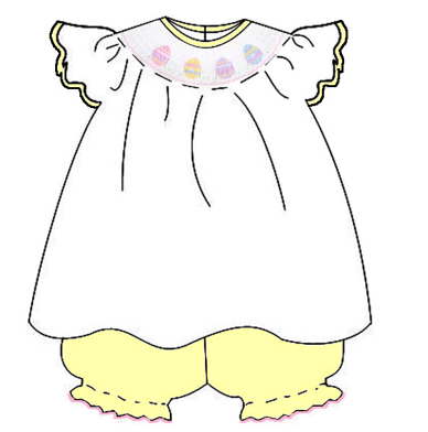 Easter Egg Bloomer Set
