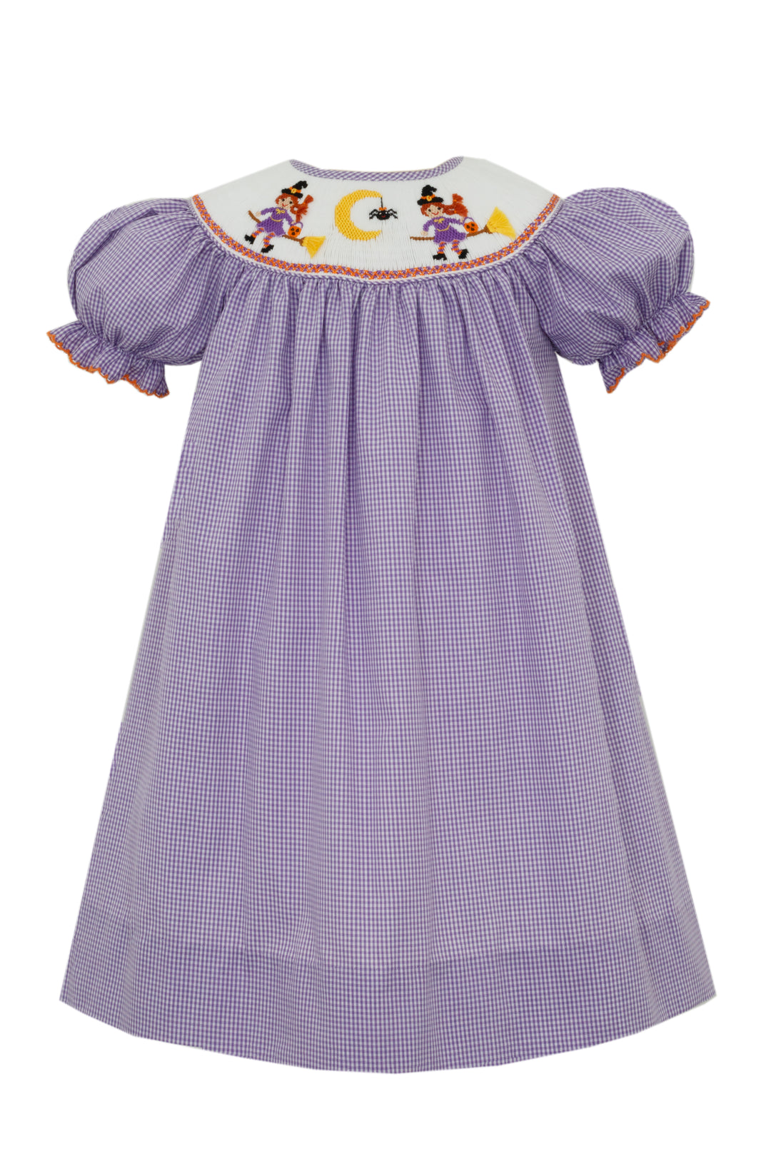 Halloween Bishop Dress Purple