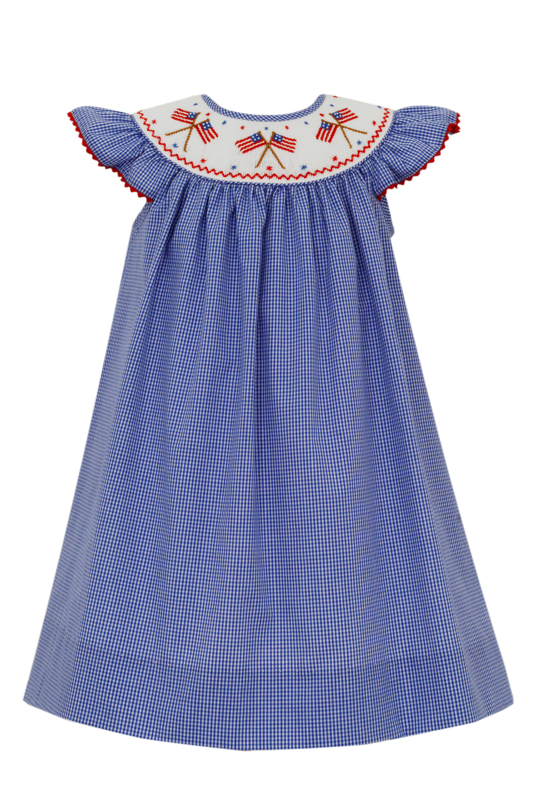 Flag Blue Bishop Dress