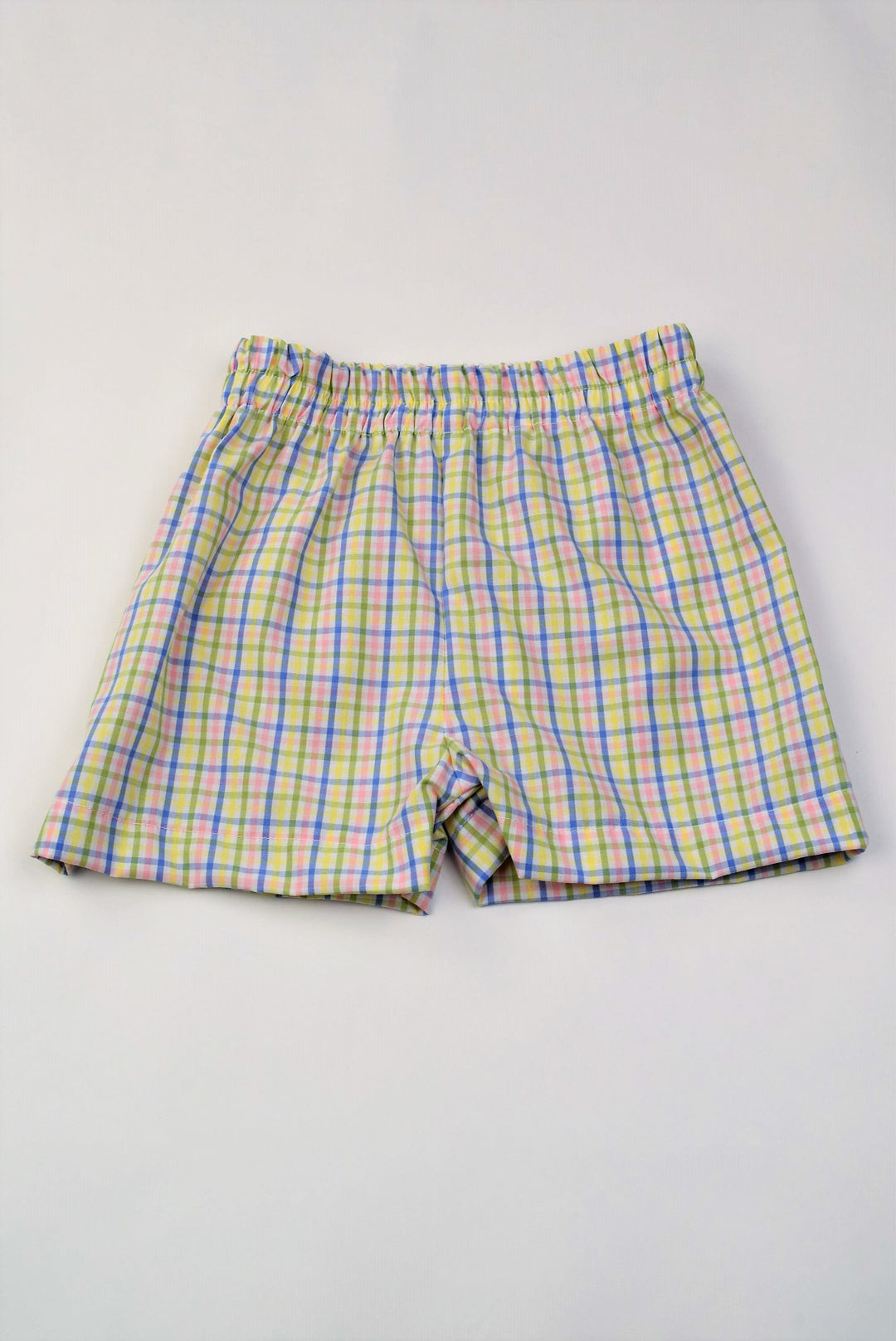 Pastel Plaid Shorts