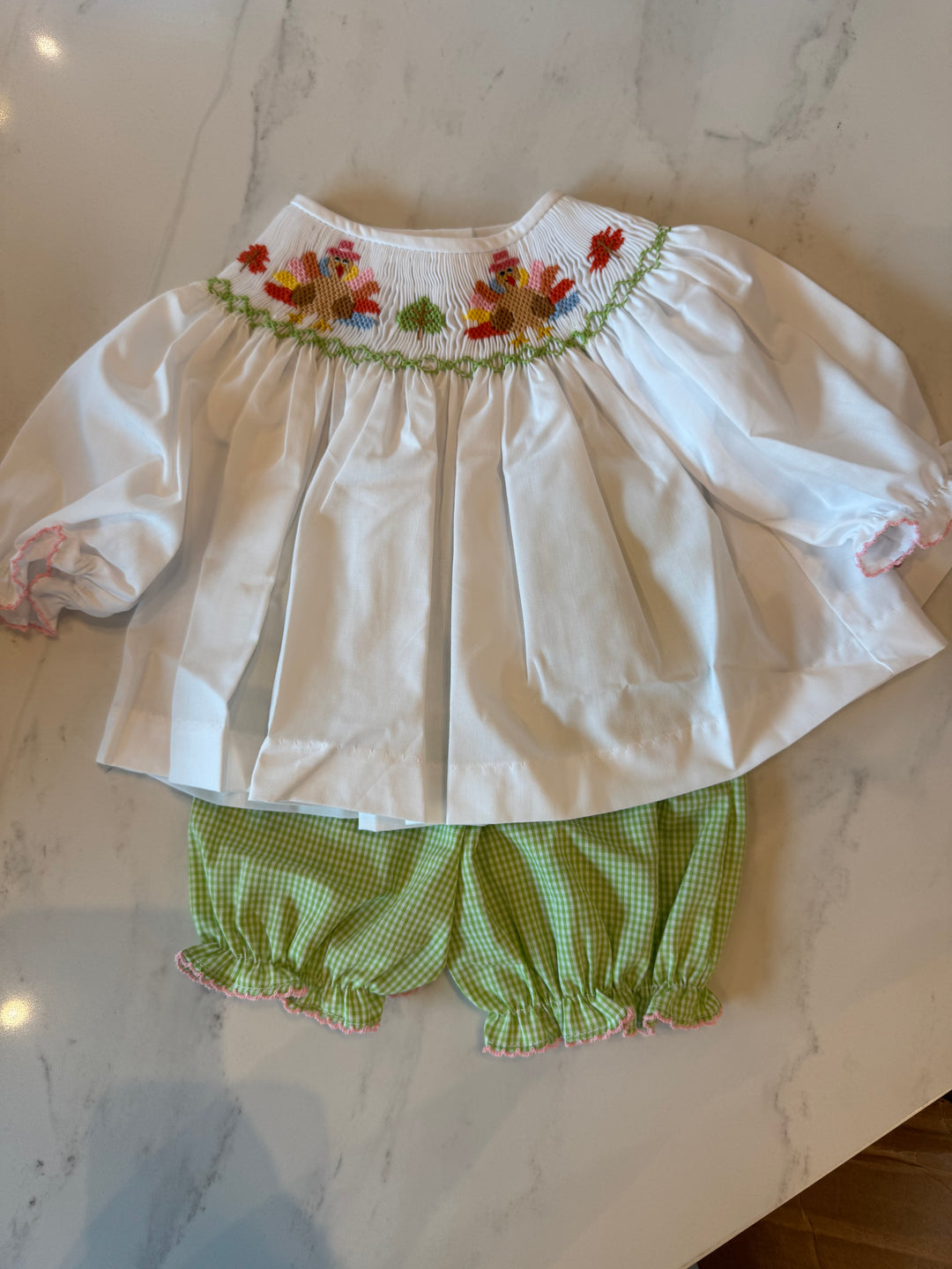Emma Turkey Bloomer Set