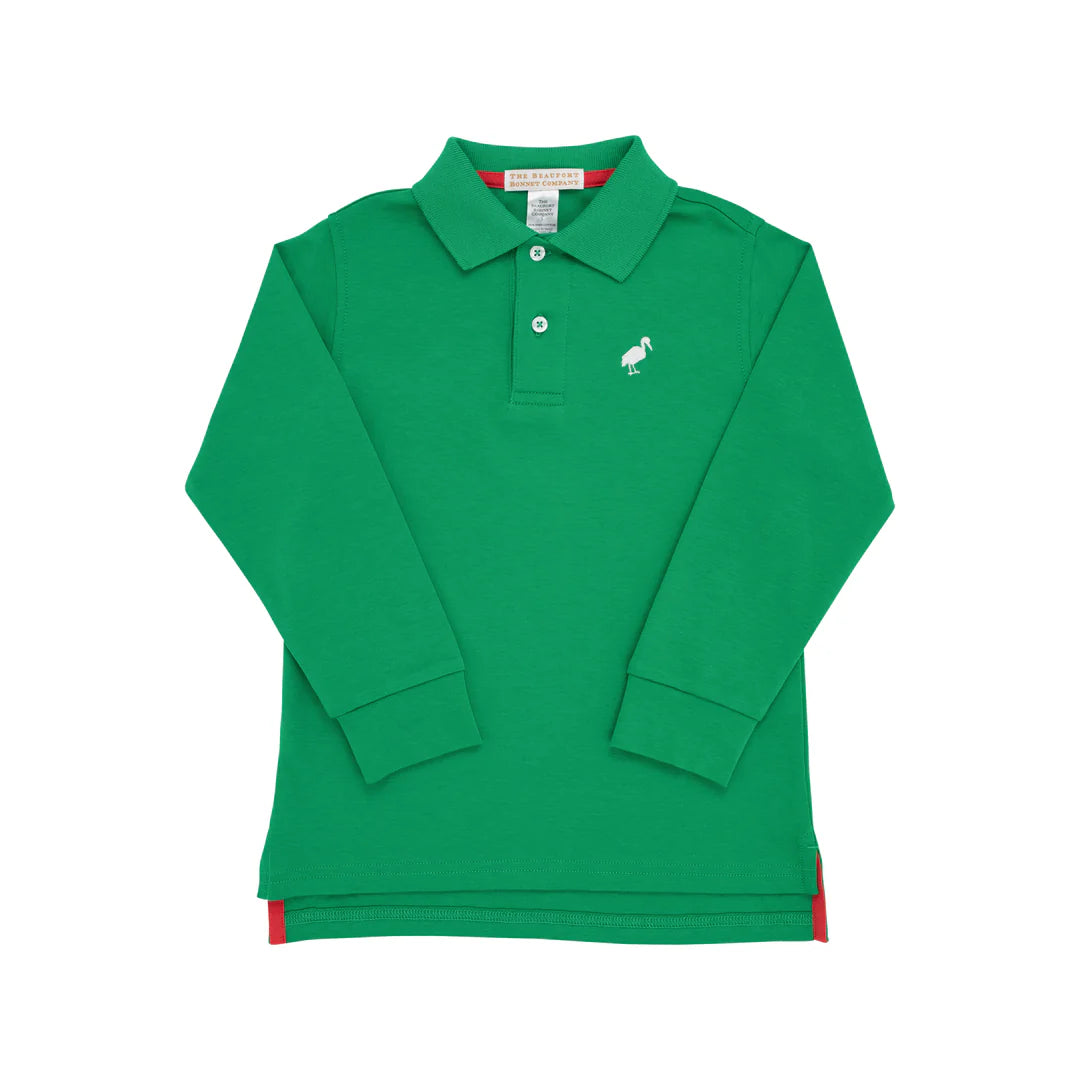 Prim & Proper Polo-Kiawah Green LS