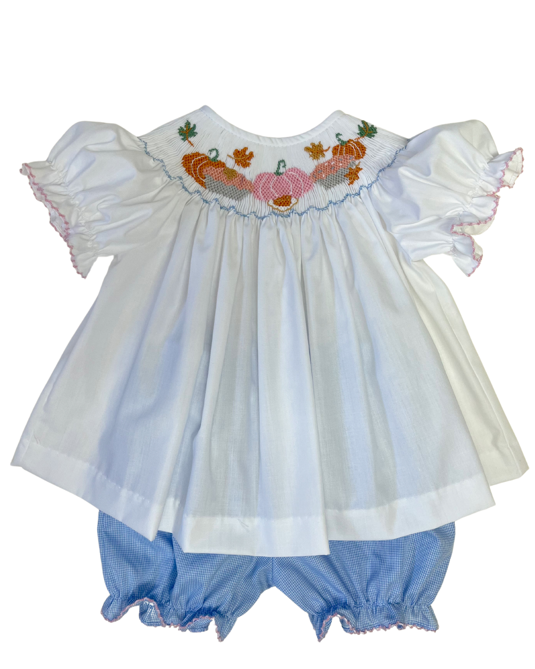 Pumpkin Emma Bloomer Set