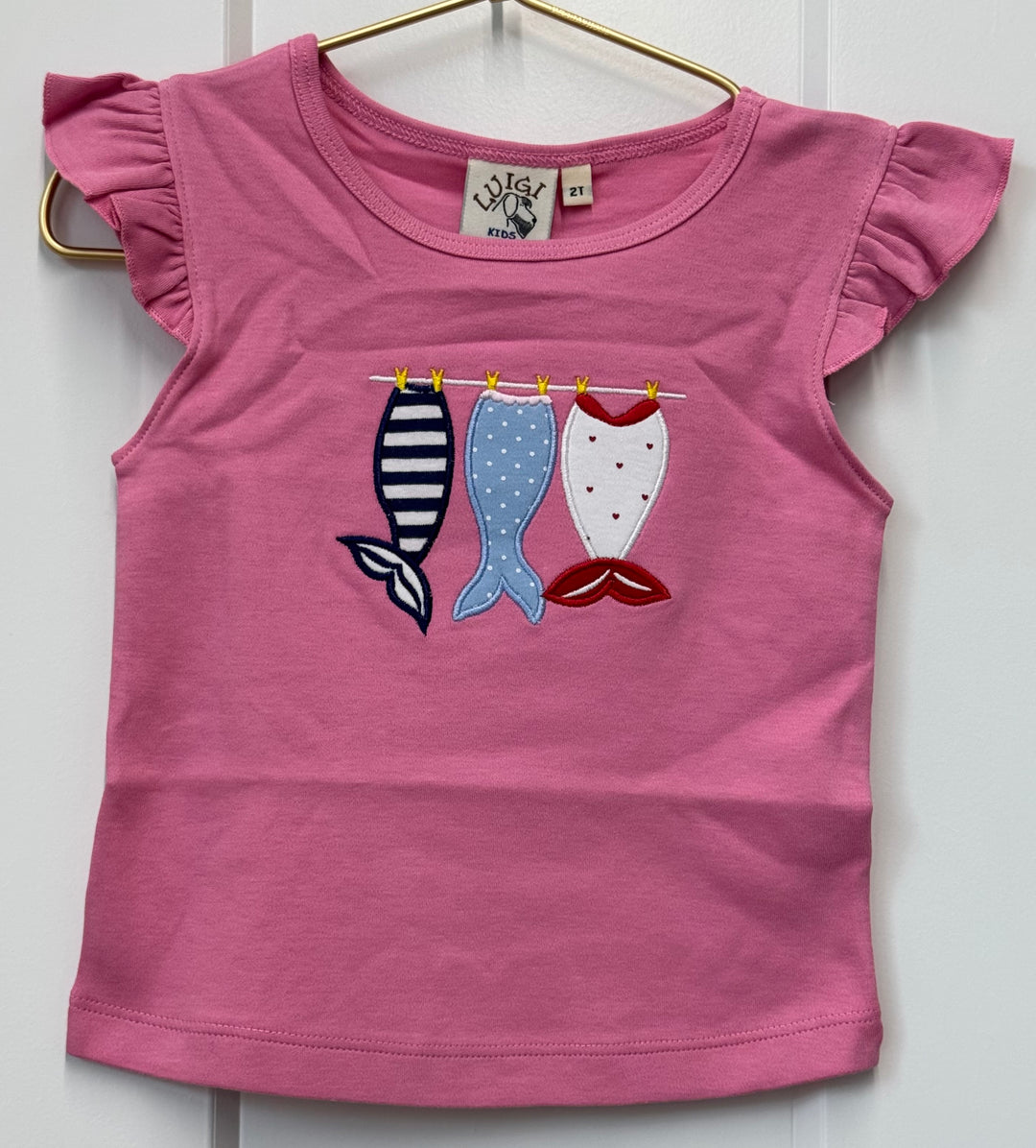 Flutter Sleeve Top-Mermaid Tails