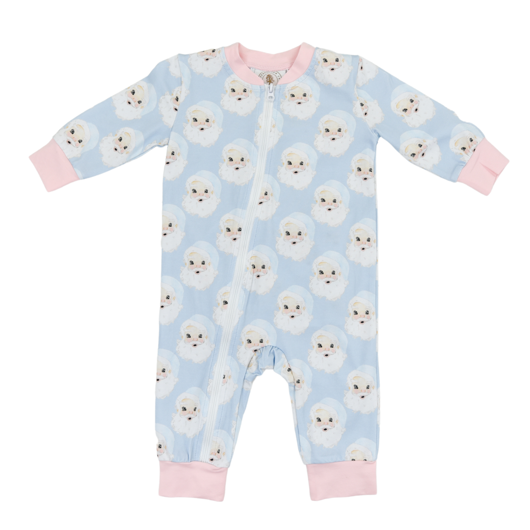 Santa Baby Girls Zipper