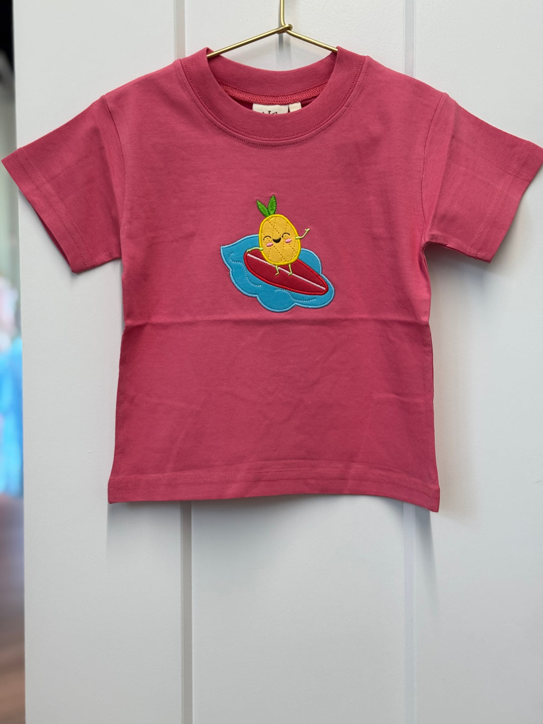 S/S T-Shirt-Surfing Pineapple