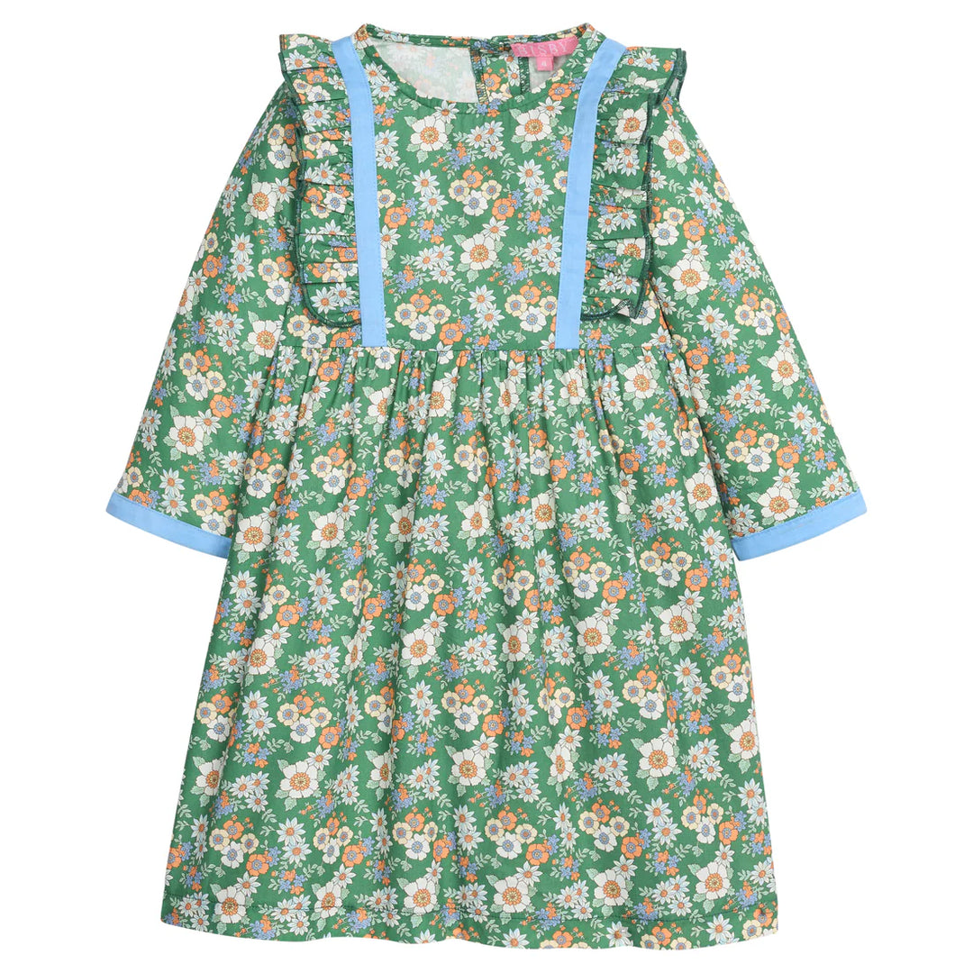 Porto Dress-Greenwich Garden Green