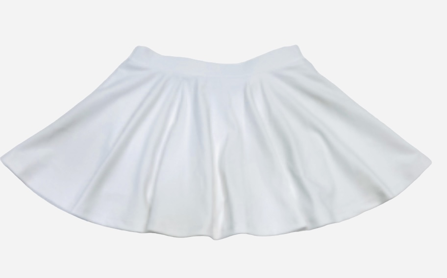 Active White Skort
