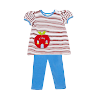 Apple Pam's Legging Set Red