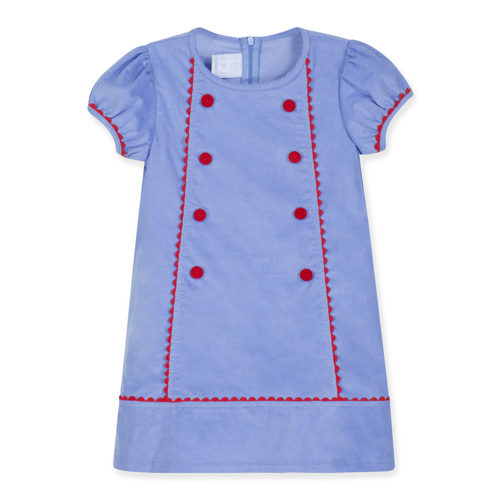Avery Dress Blueberry Cord