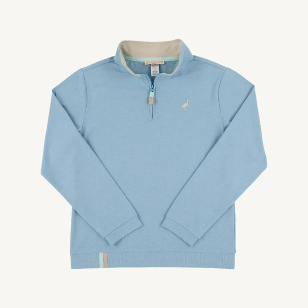 Prepletic Hayword Half Zip-Barrington Blue