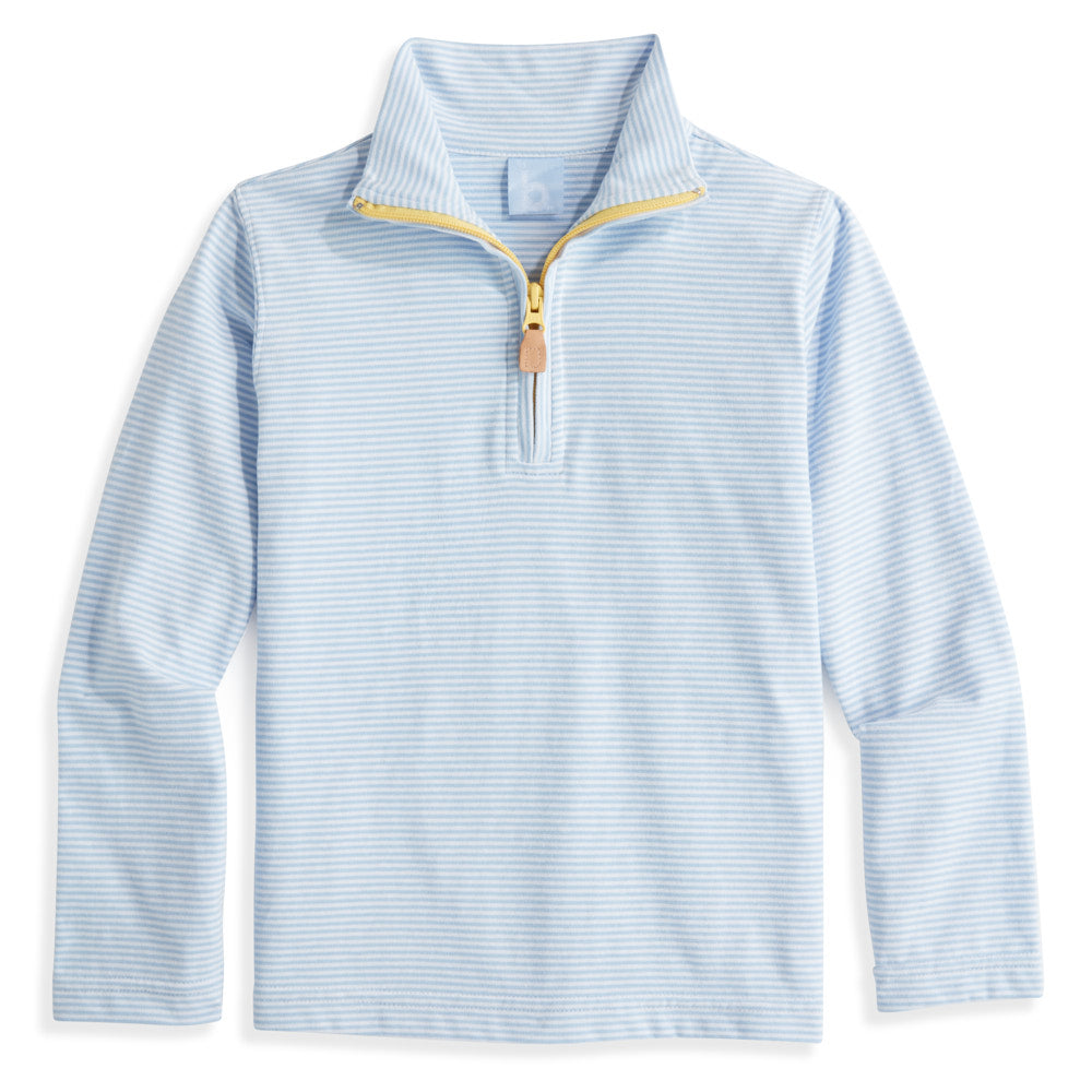 Striped Half Zip