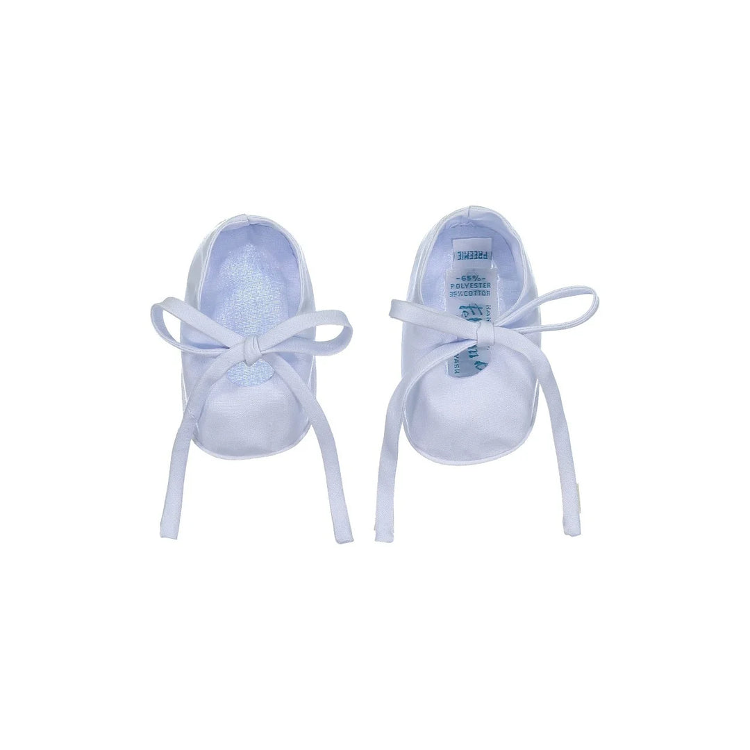 Blue Preemie Booties