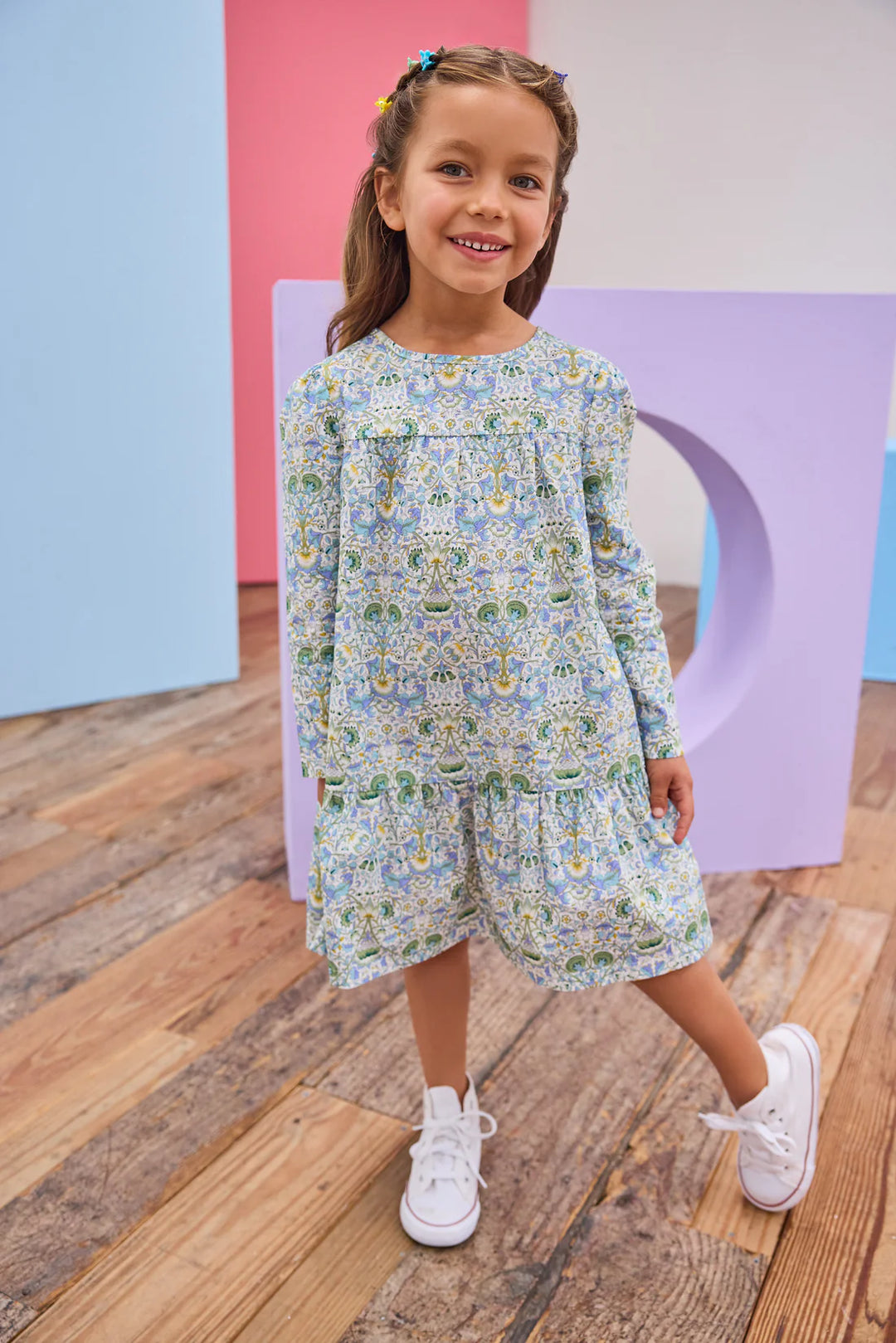 Lisle Dress-Deerfield Floral