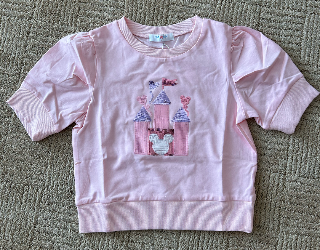 Lily SS Puff Shirt Castle