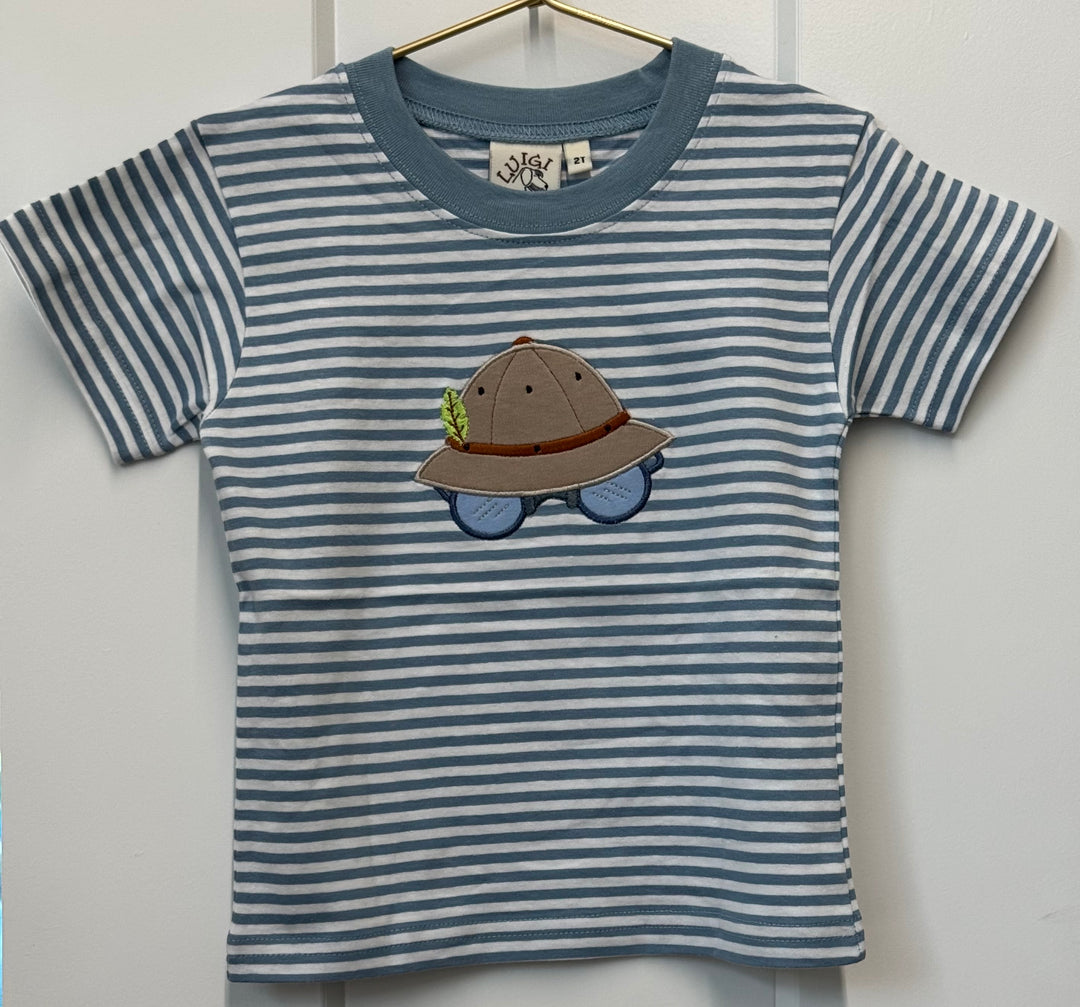 S/S T-Shirt-Boonie Hat w/Glasses