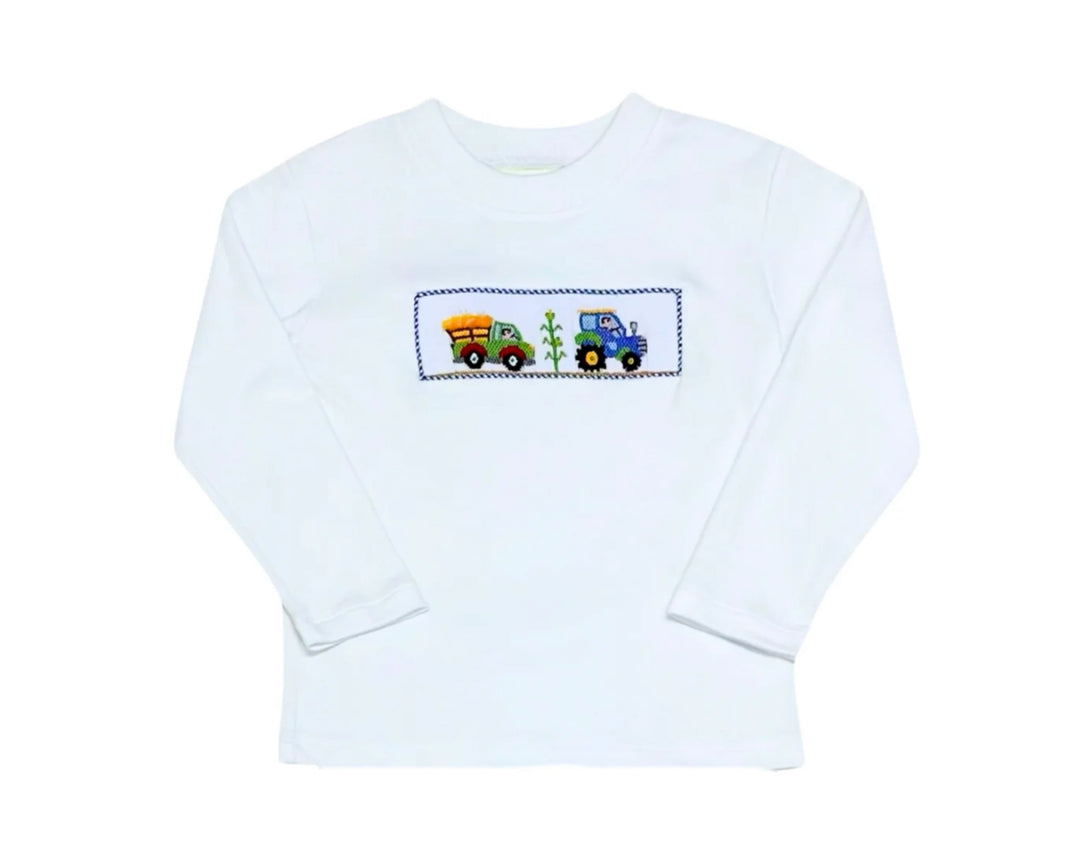 Harvest Harry’s Play Tee-White Knit