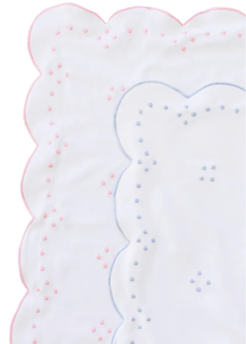 Scalloped Receiving Blanket