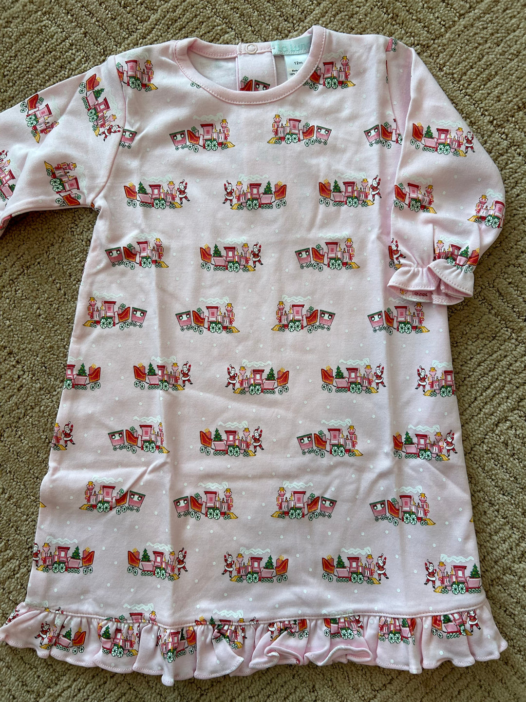 Christmas Train Gown