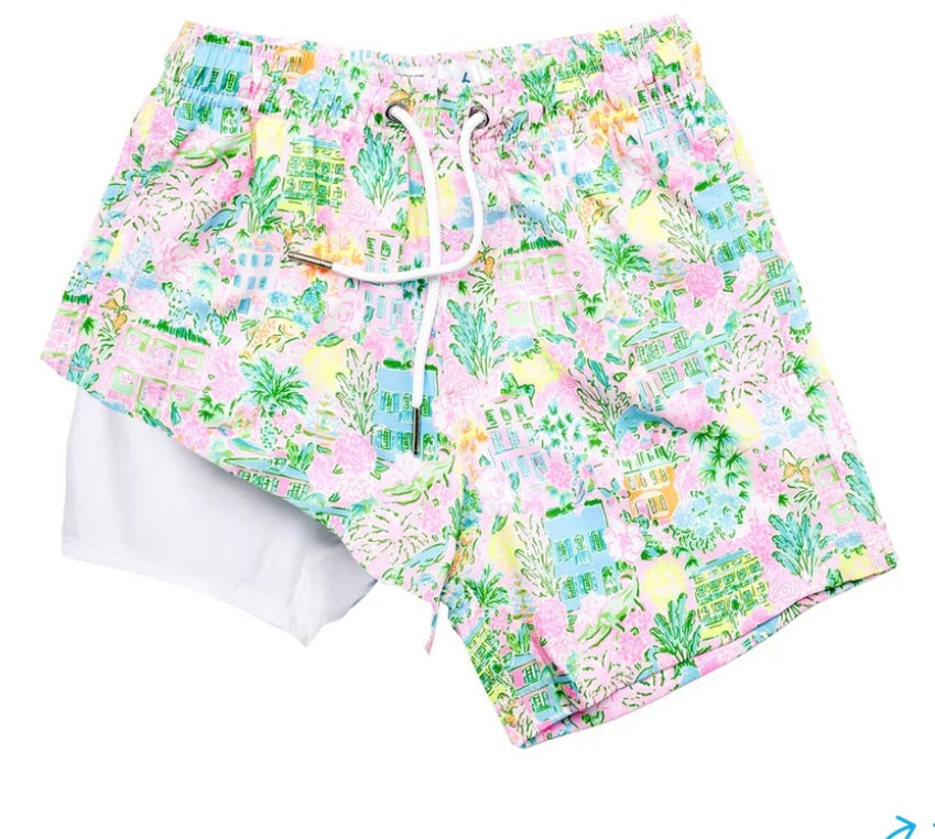Men’s Charleston Swim Trunks