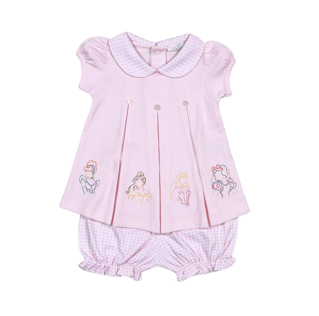 Princess Appliqué Bloomer Set