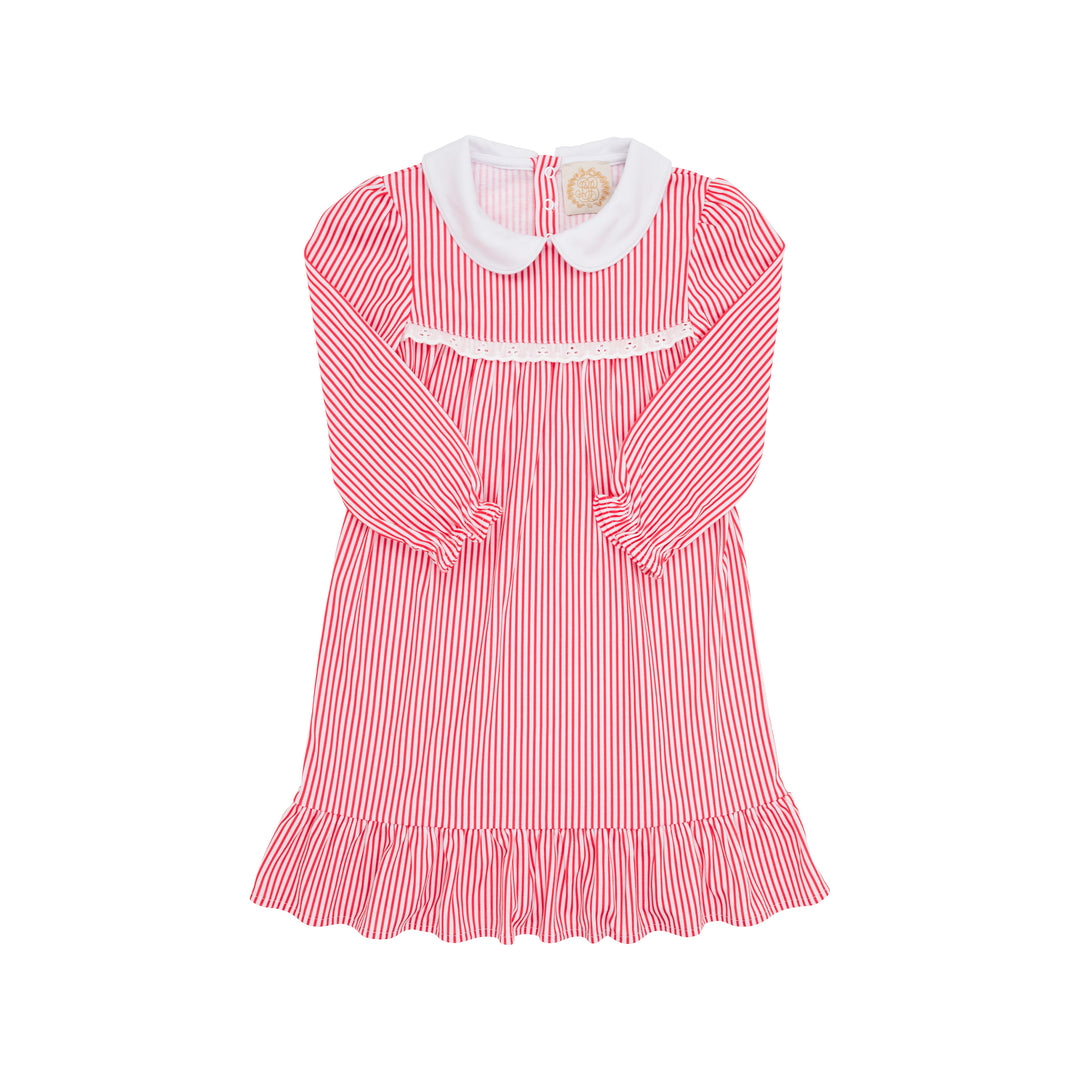 Goldie Locks Gown Red Stripe