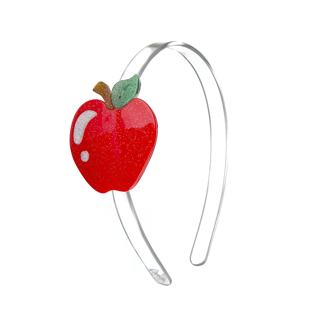 Apple red w/glitter Headband
