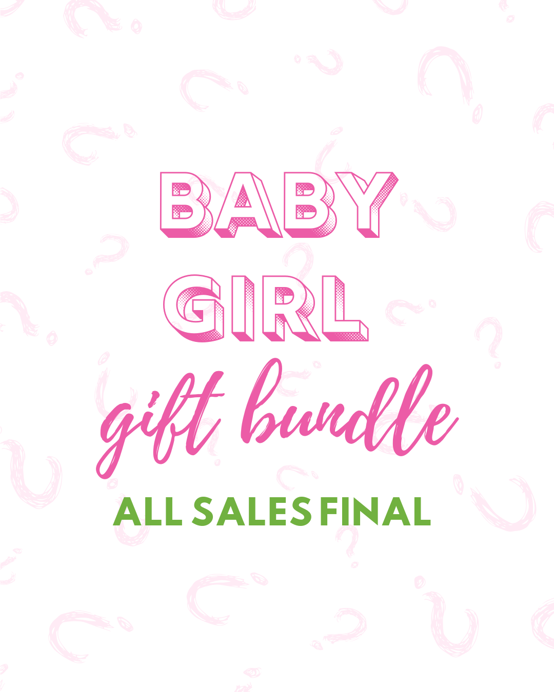 $50 Baby Girl Gift Bundle