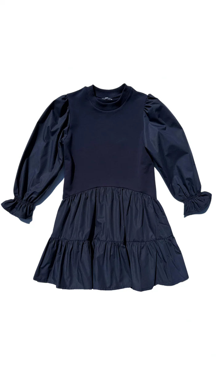 Cece Dress-Navy Pink Pineapple Cece Dress-Navy Pink Pineapple