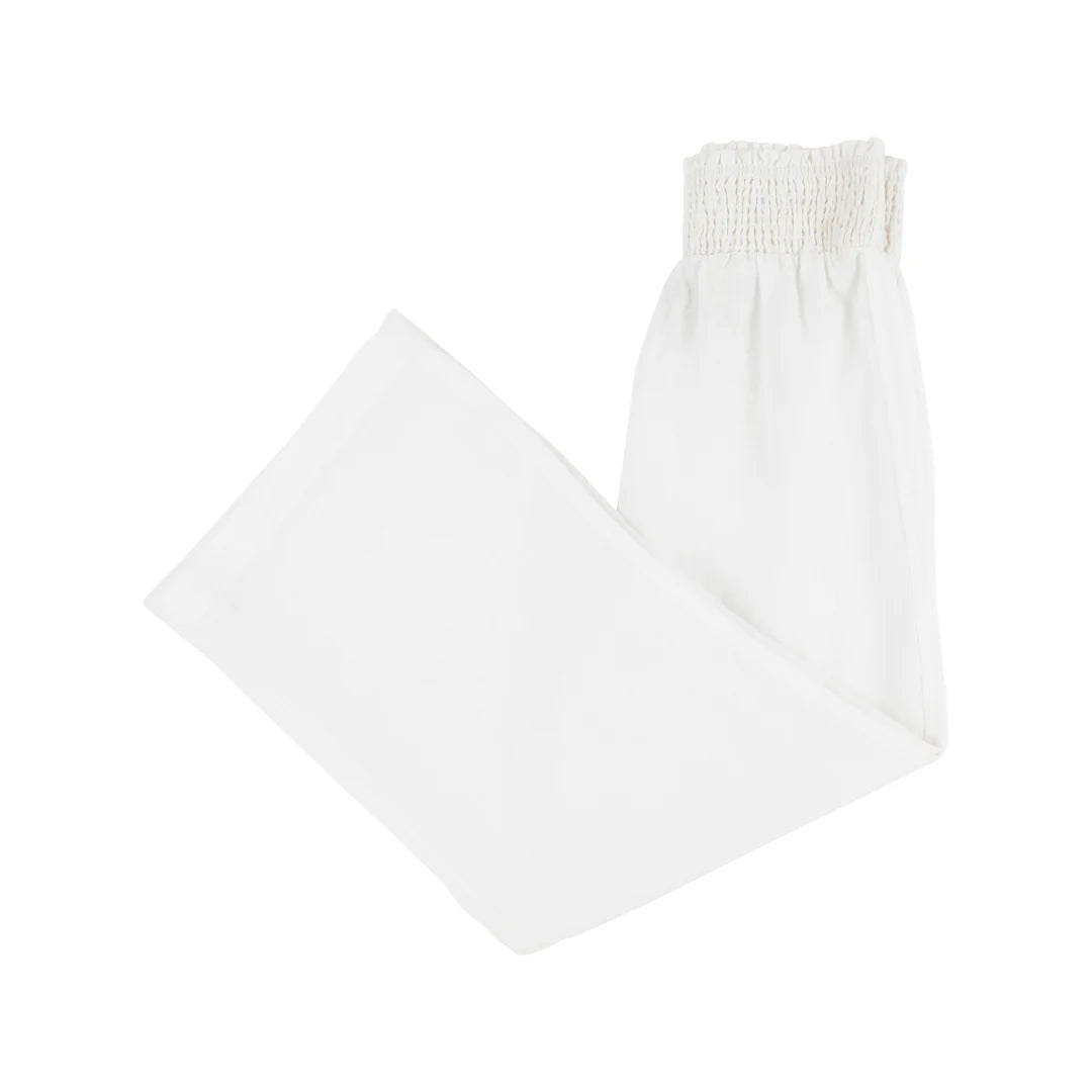 Lenai Lounge Pants-Worth Avenue White