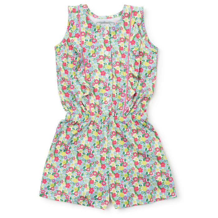 Lola Romper-Arboretum Floral