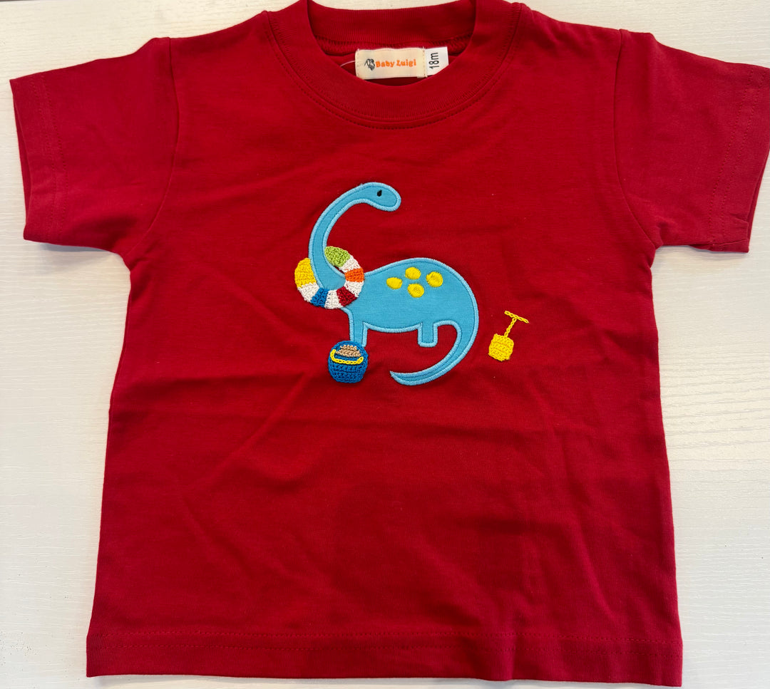 S/S T-Shirt-Beach Dino