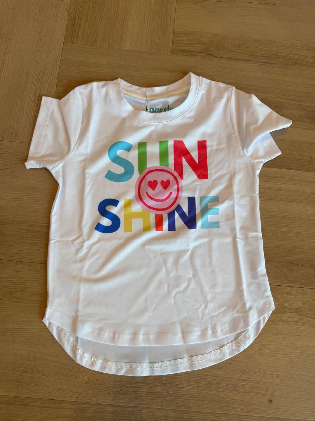 Girls SS Performance Tee-Sunshine