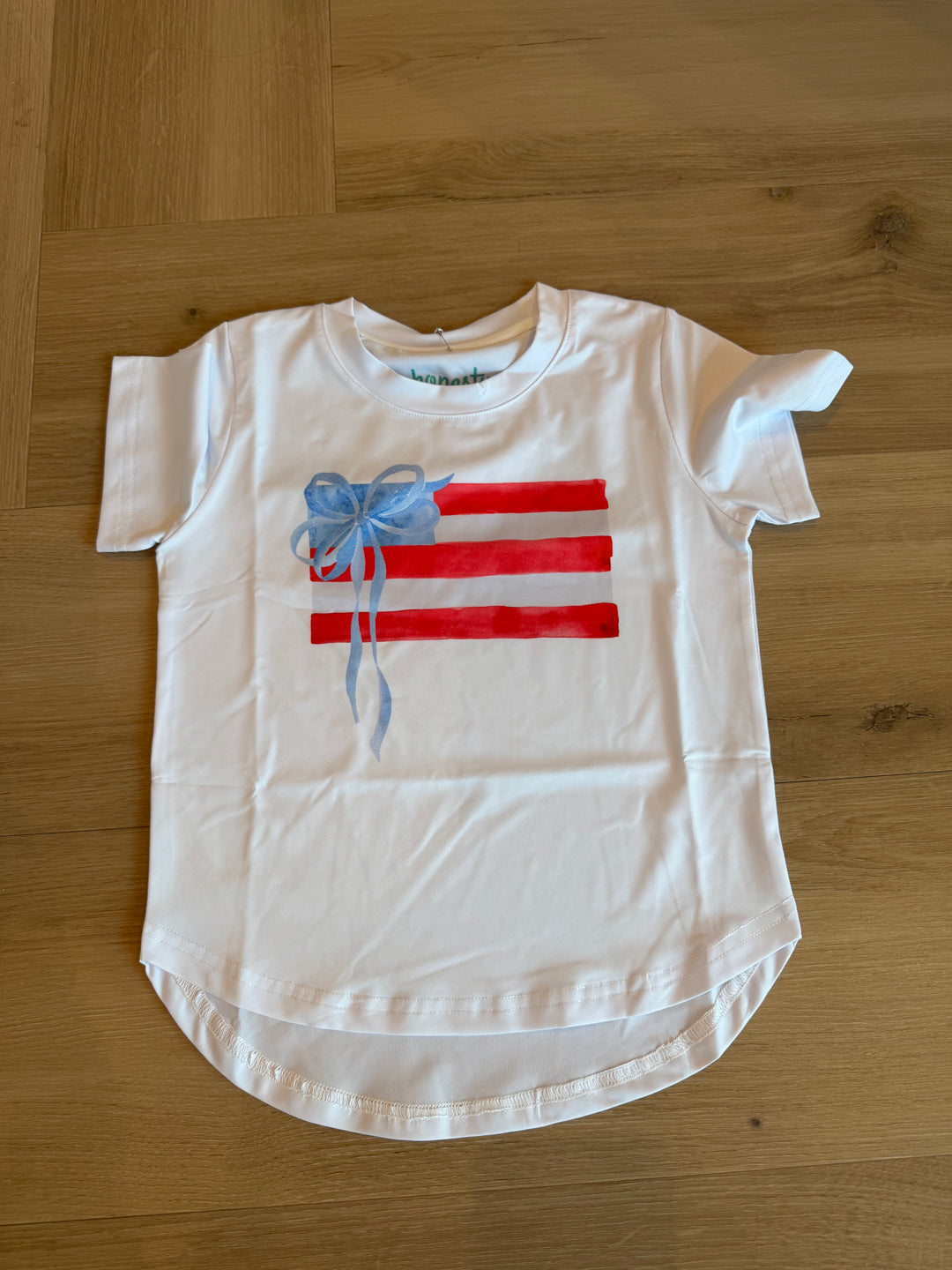 Girls SS Performance Tee-Flag