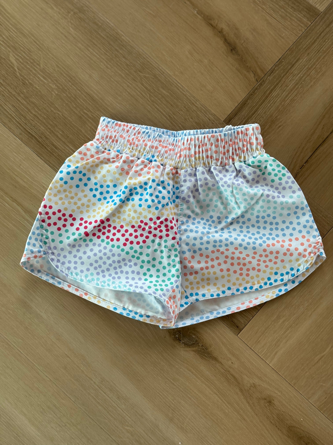 Girls Active Short-Multi Dots