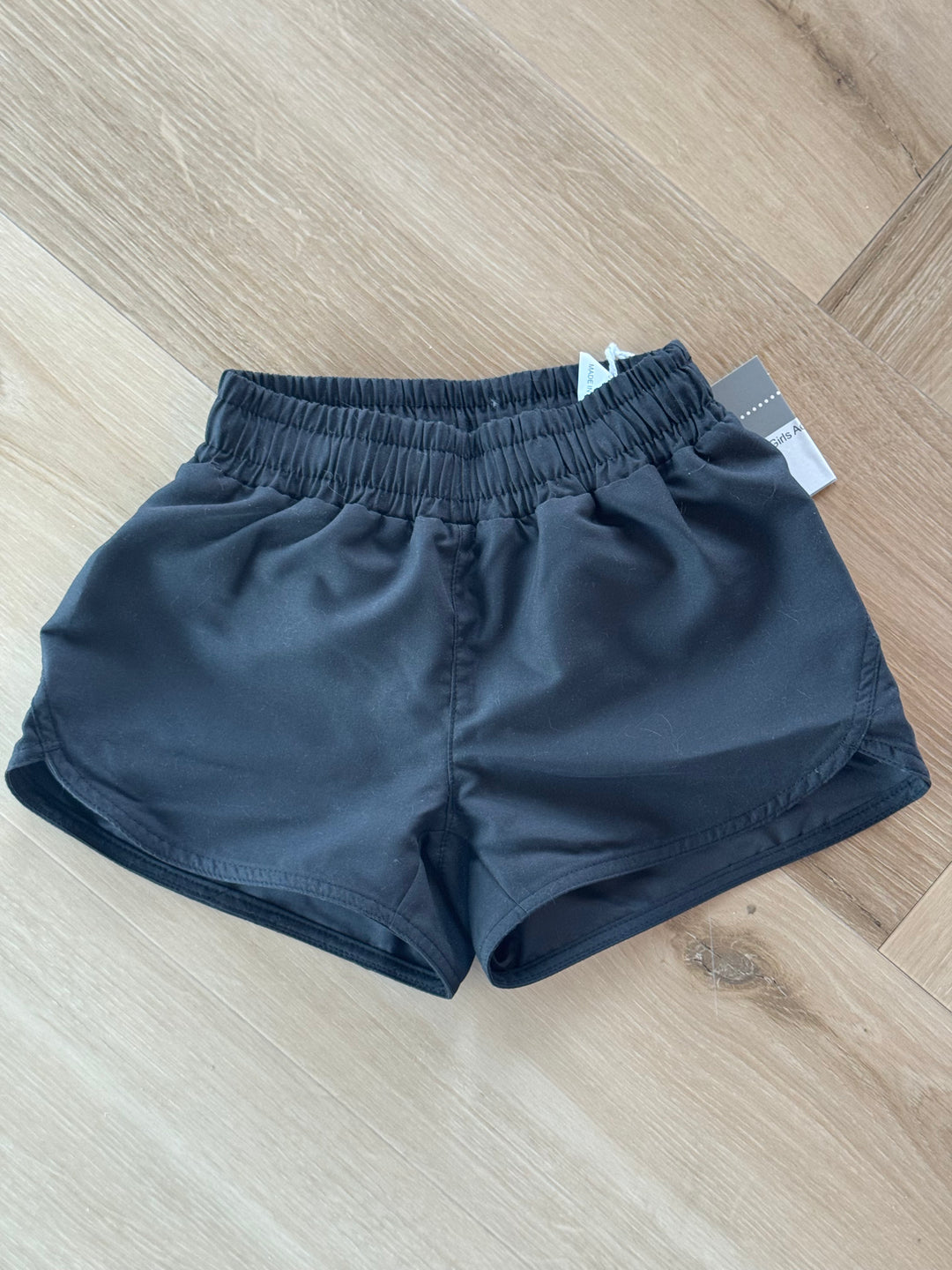 Girls Active Short-Black