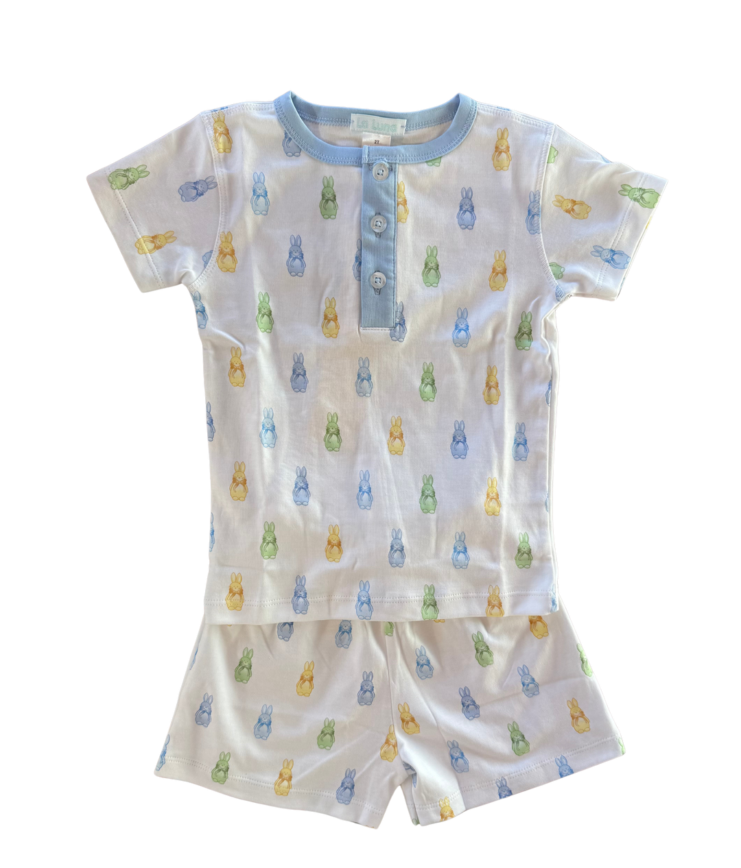 Boys Colorful Bunny 2pc PJ